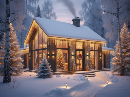 Гирлянда Бахрома тёплая