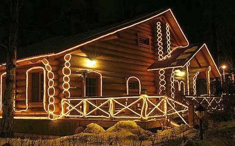 Светодиодный Дюралайт тёплый